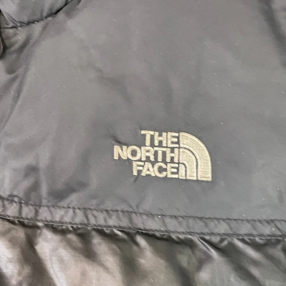 The North Face‎ Puffer Vest Kids M Black 600 Down Insulated Quilted Outerwear